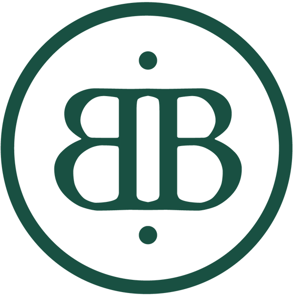 Green BB logo with transparent background